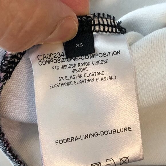 McQ by Alexander McQueen Lightning Knee  length Tube Skirt Size XS - Picture 8 of 15